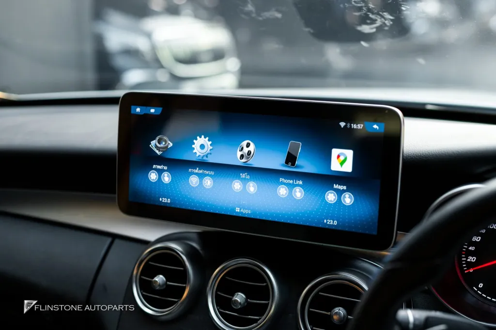 Mercedes Benz W205 จอ Android กระจัง