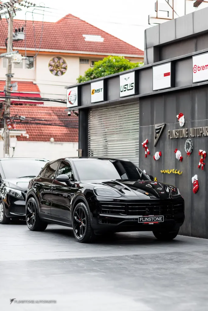 Porsche Cayenne ล้อ ปลายท่อ
