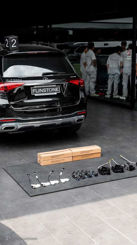 Mercedes Benz GLE ประตูดูด