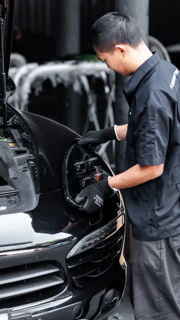 Porsche Cayenne ไฟหน้า