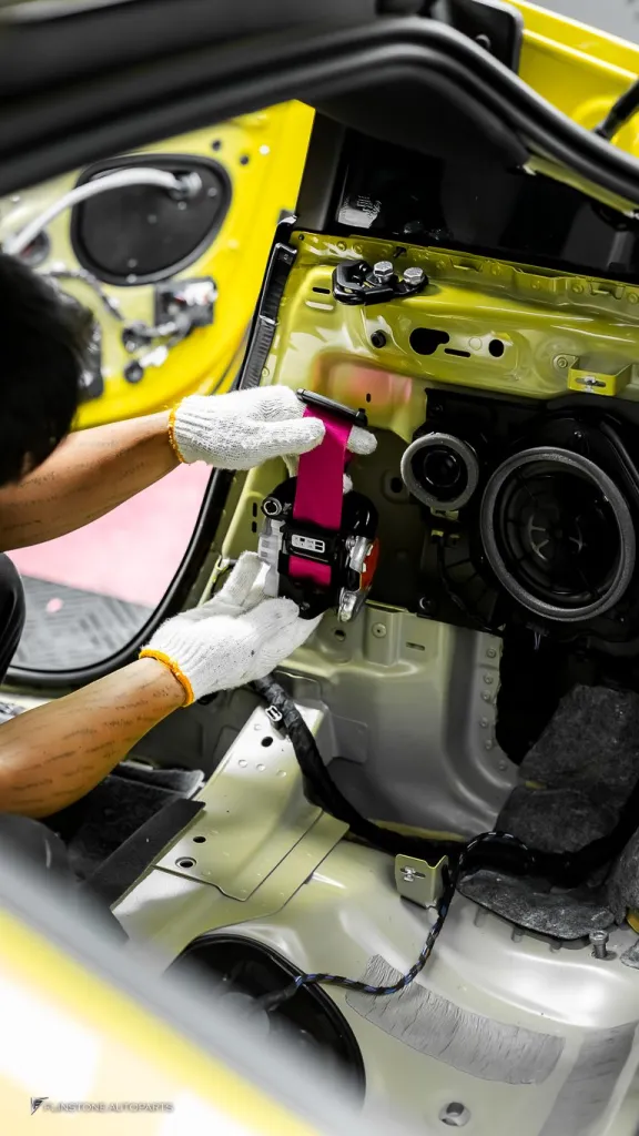Audi TT ภายในชมพู