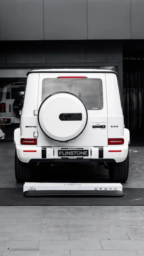 Mercedes Benz Gclass สปอยเลอร์คาร์บอนด้าน Usus