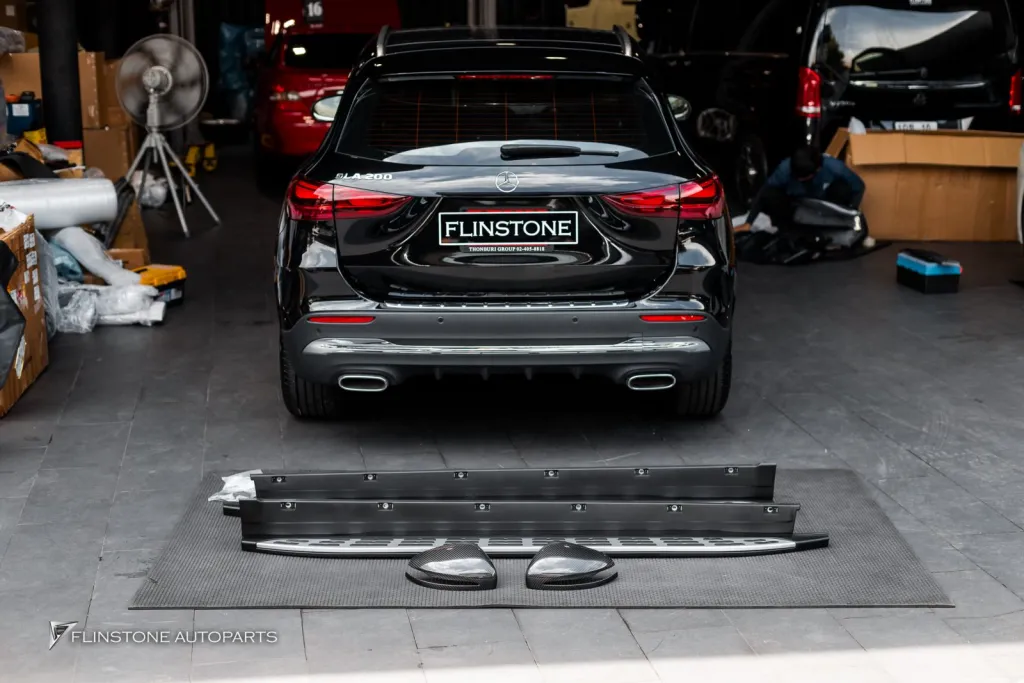 Mercedes Benz Cla Side Steps Mirror Spoiler