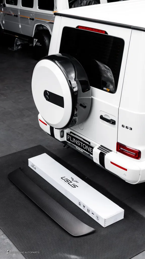 Mercedes Benz Gclass สปอยเลอร์คาร์บอนด้าน Usus