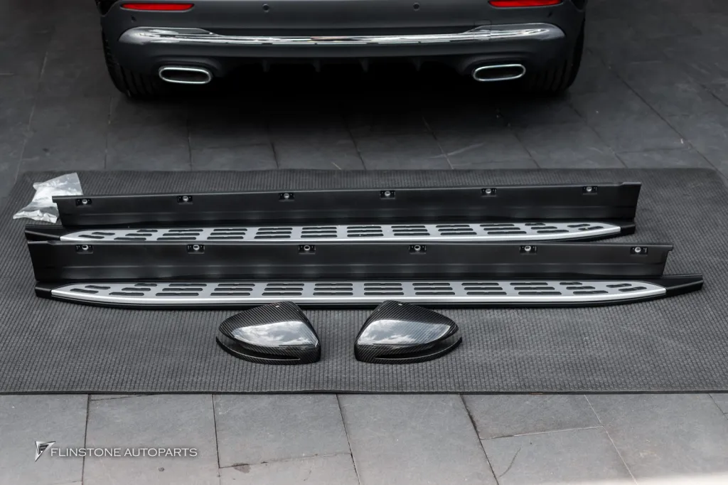 Mercedes Benz Cla Side Steps Mirror Spoiler