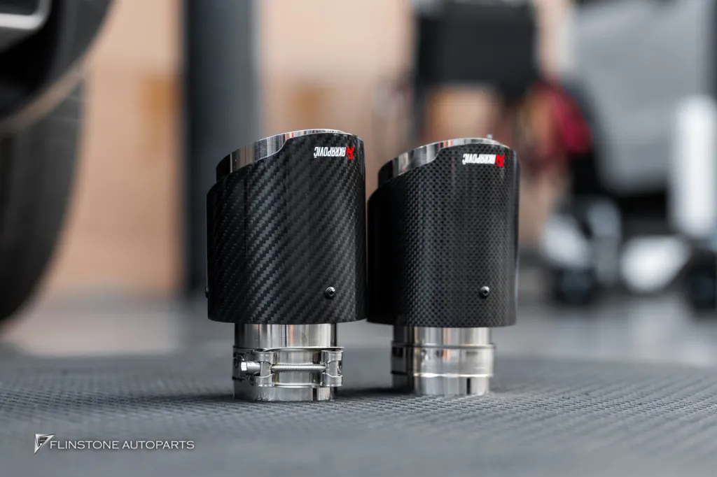 Porsche Cayenne Exhaust Tips Akrapovic