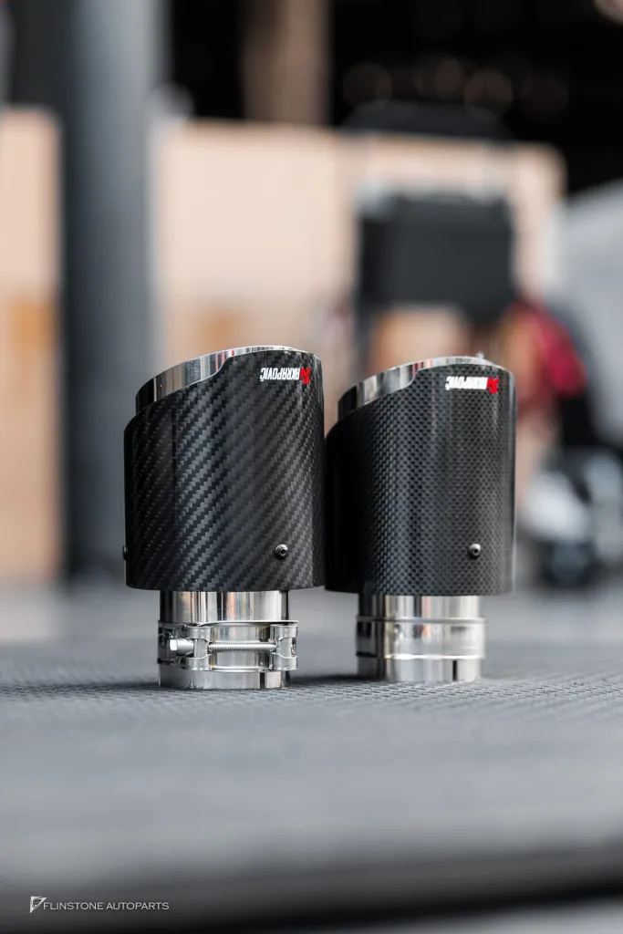 Porsche Cayenne Exhaust Tips Akrapovic