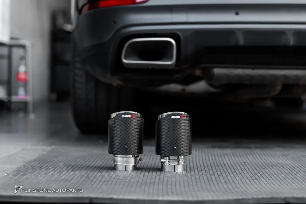 Porsche Cayenne Exhaust Tips Akrapovic