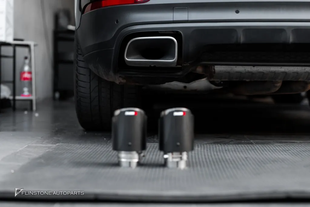 Porsche Cayenne Exhaust Tips Akrapovic