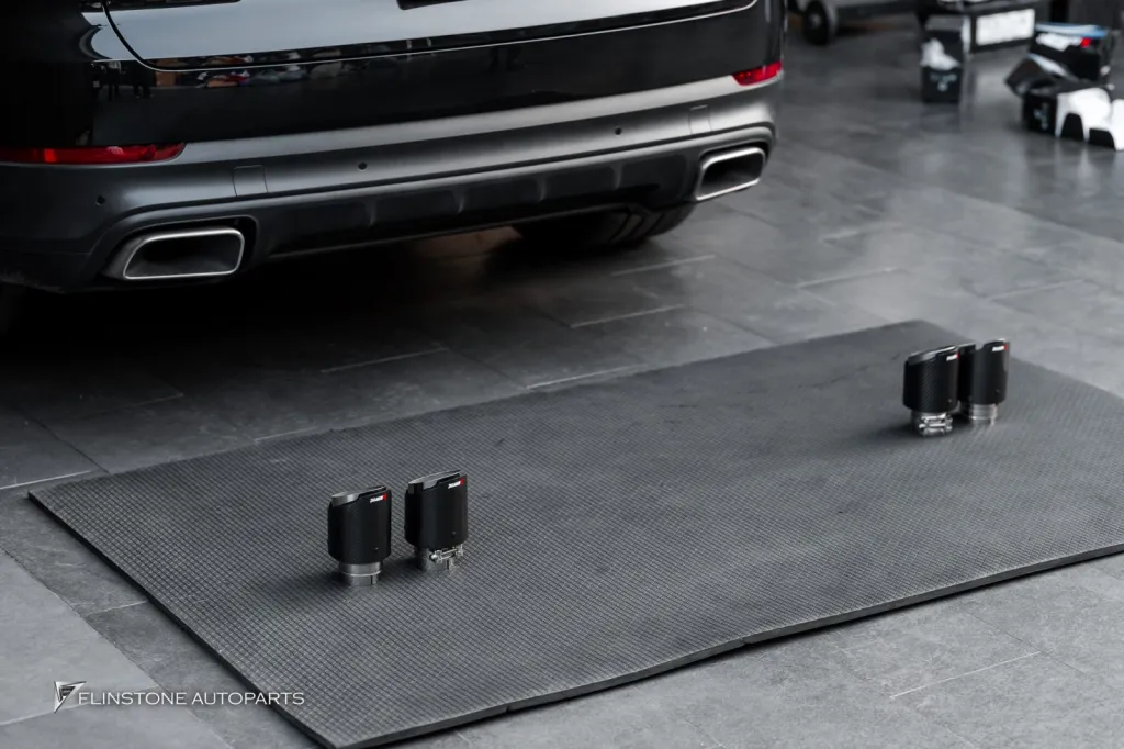 Porsche Cayenne Exhaust Tips Akrapovic