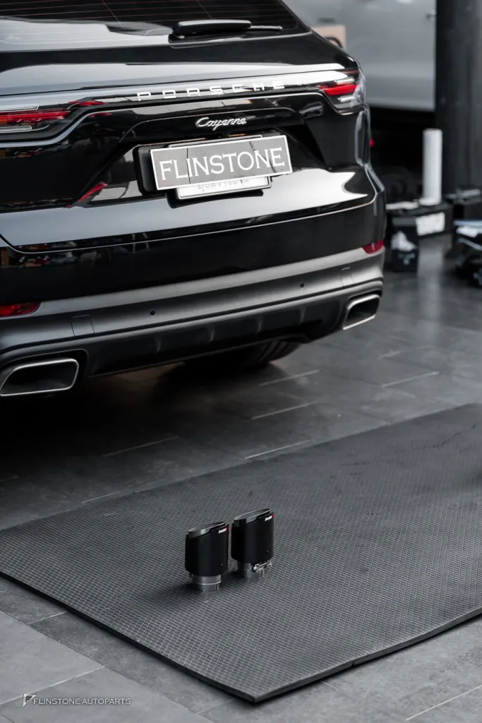 Porsche Cayenne Exhaust Tips Akrapovic