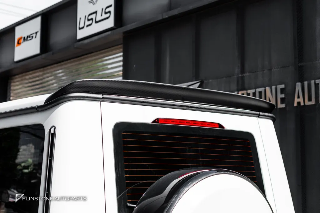 Mercedes Benz Gclass matte carbon spoiler Usus