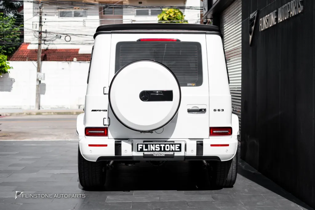 Mercedes Benz Gclass สปอยเลอร์คาร์บอนด้าน Usus