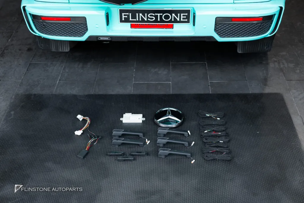 Mercedes Benz Gclass Tiffany blue Keyless