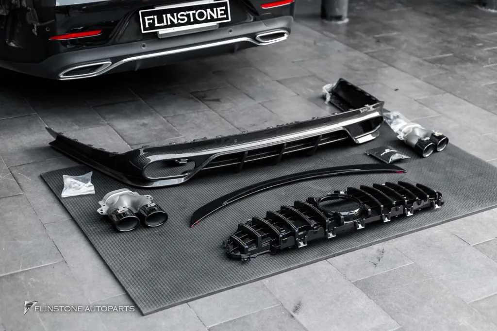 Mercedes Benz Cls Diffuser Exhaust Tips Grille Spoiler
