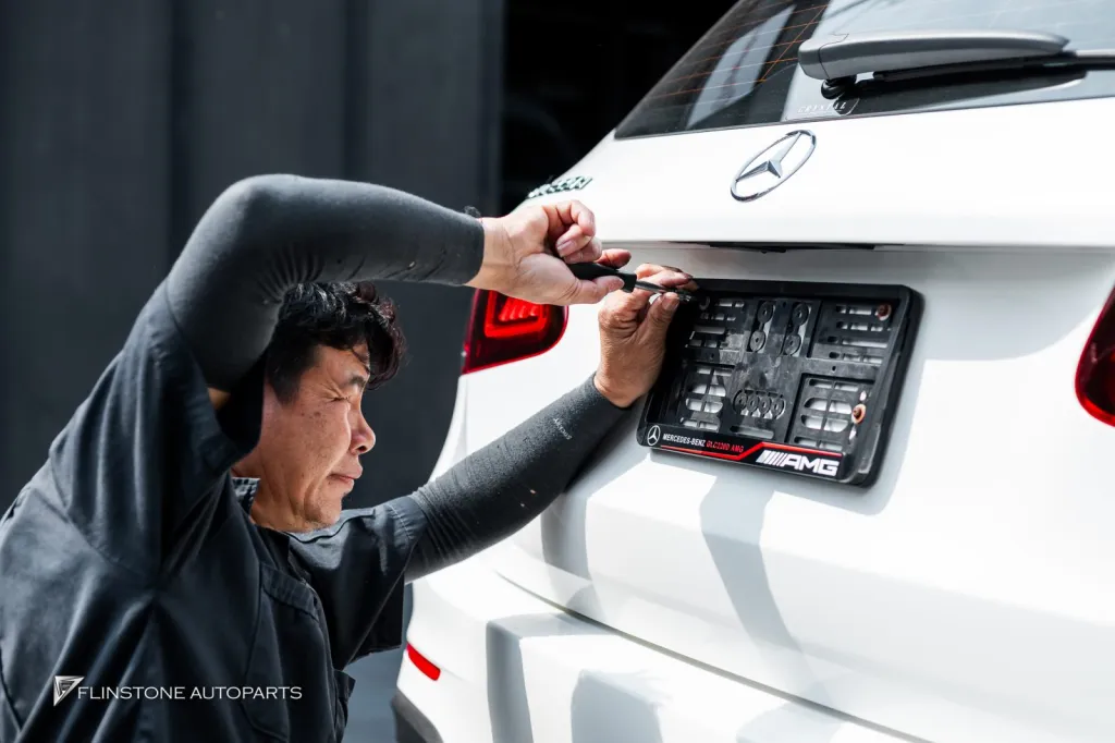 Mercedes Benz Glc Plate Frame