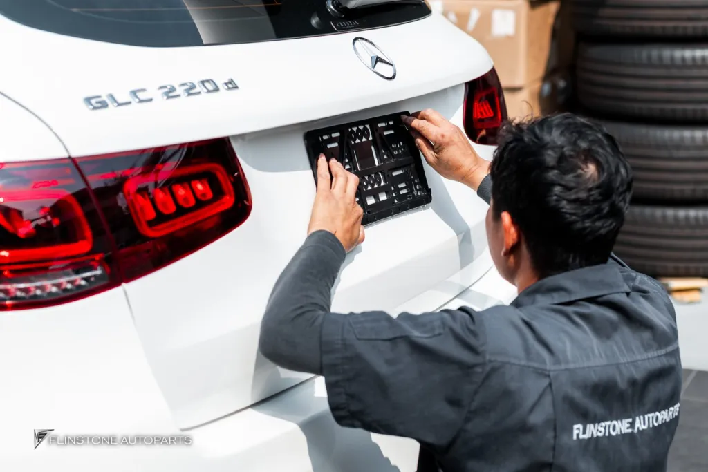 Mercedes Benz Glc Plate Frame