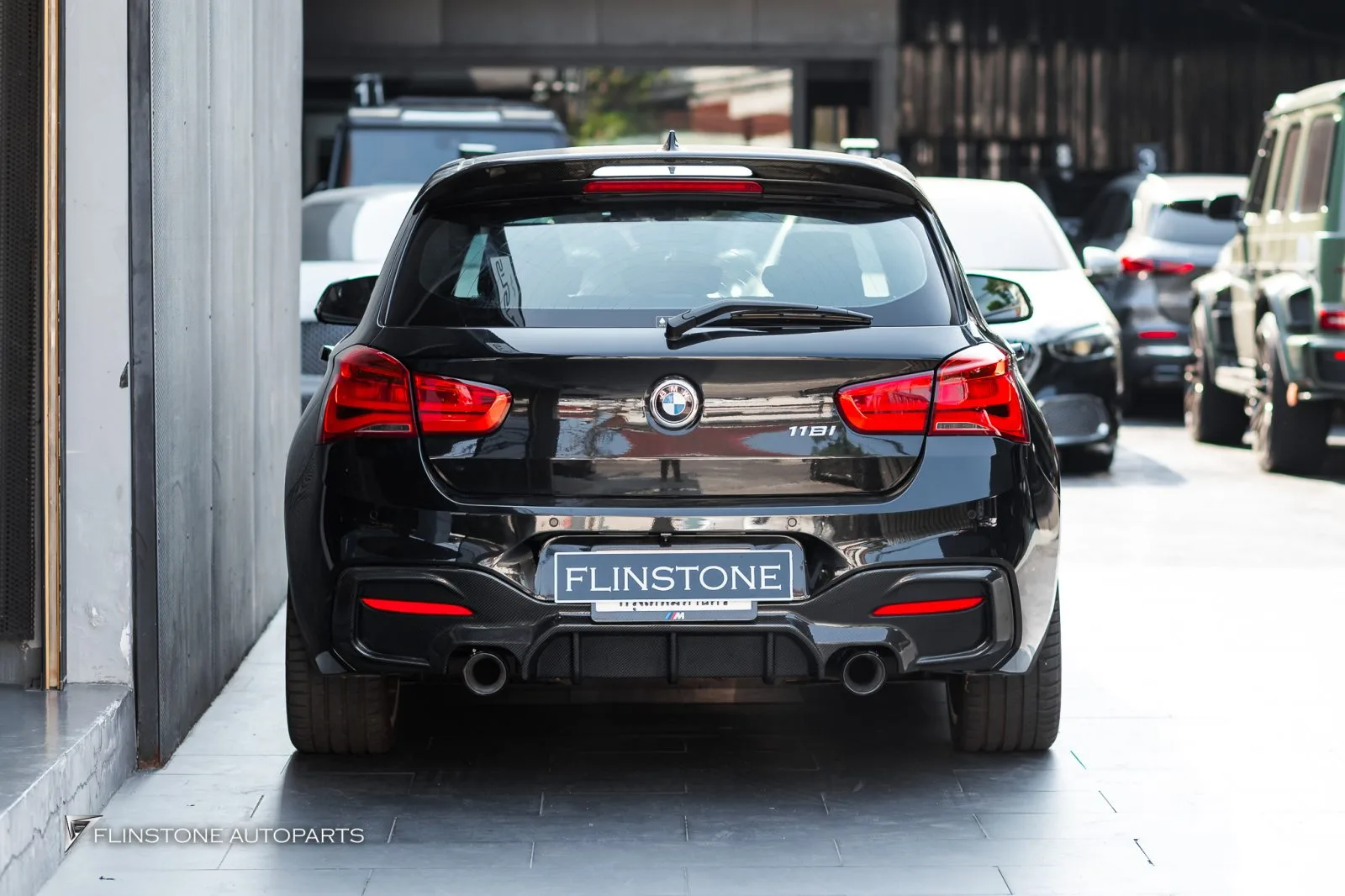 BMW 118i Exhaust Tips