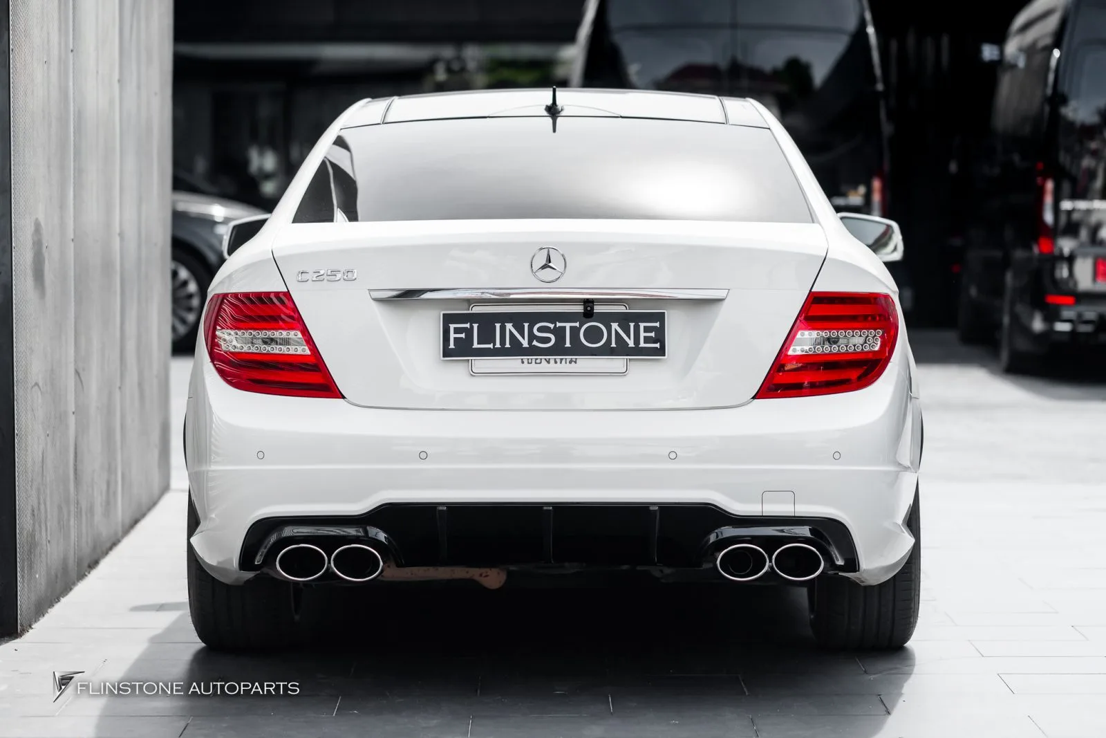 Mercedes Benz W204 ดิฟ ปลายท่อ