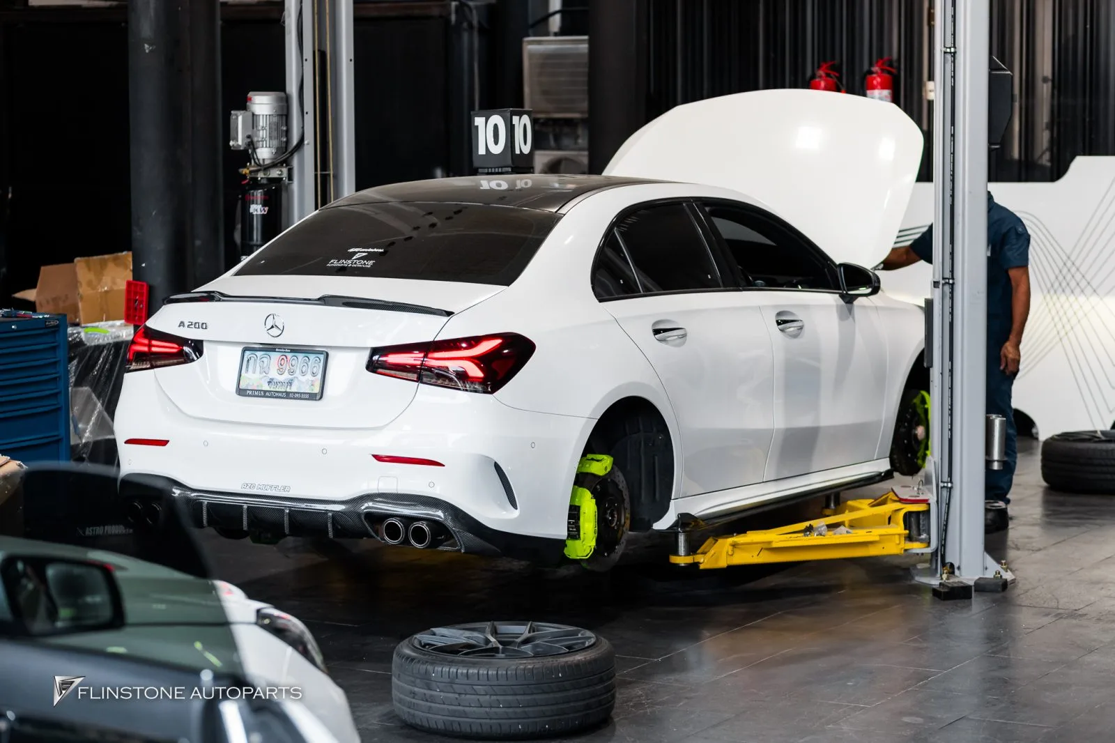 Mercedes Benz Cla Brake Caliper Painting