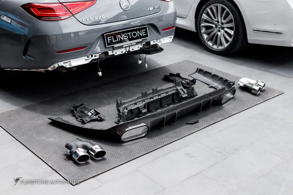 Mercedes Benz Cls Diffuser Exhaust Tips