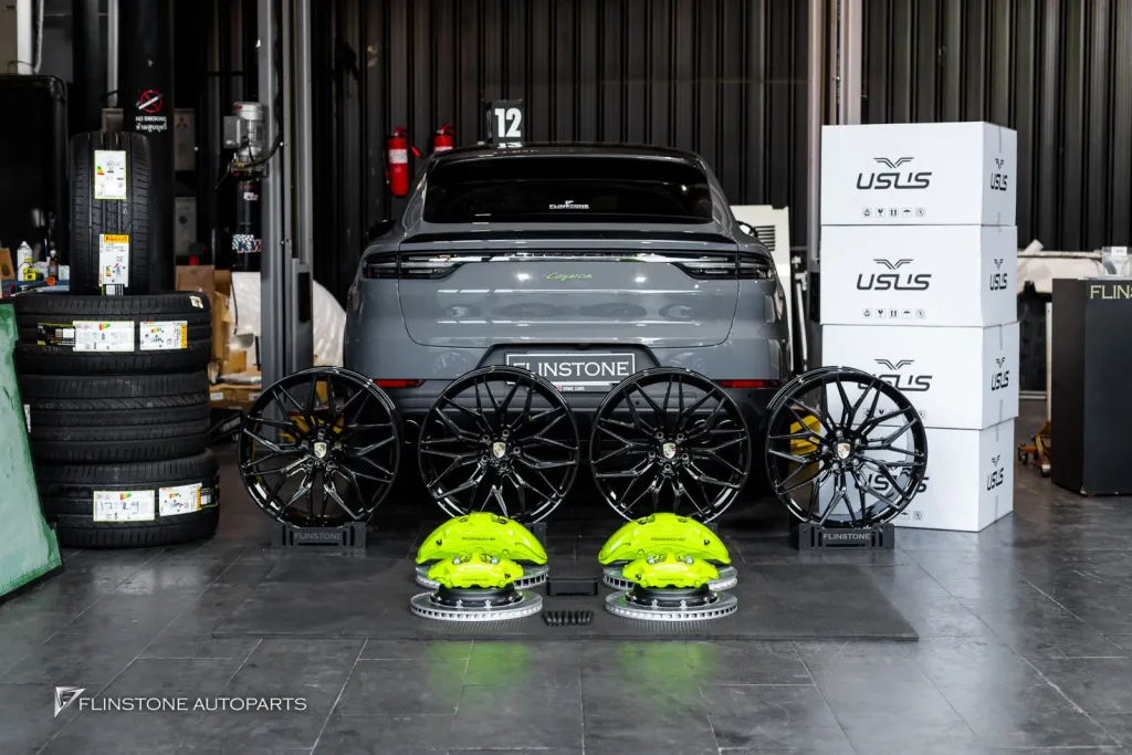 Porsche Cayenne เบรค ล้อ Usus