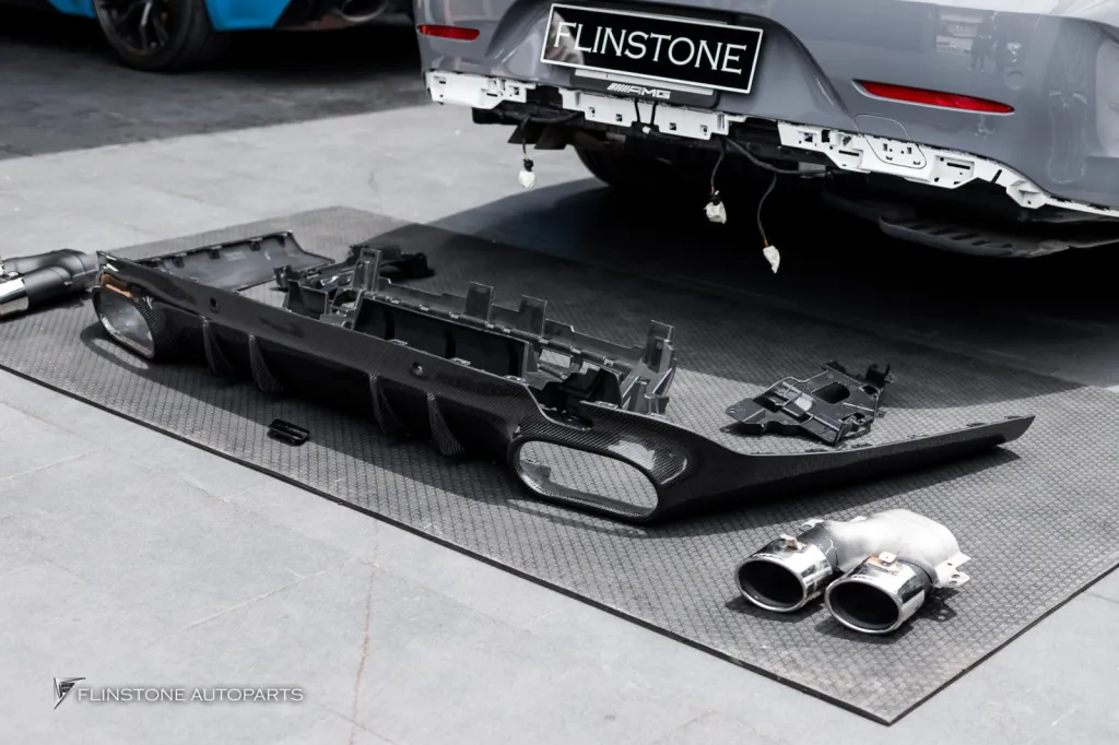 Mercedes Benz Cls Diffuser Exhaust Tips