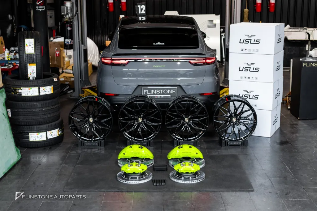 Porsche Cayenne เบรค ล้อ Usus