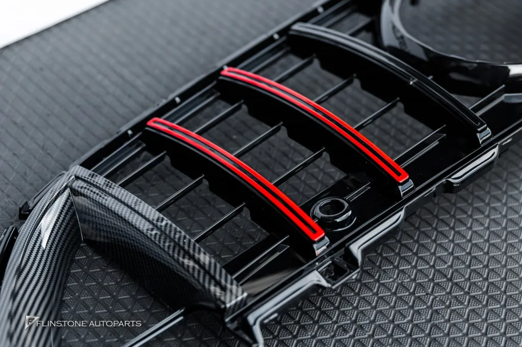 Mercedes Benz W206 กระจัง สปอยเลอร์ กระจก กรอบป้าย
