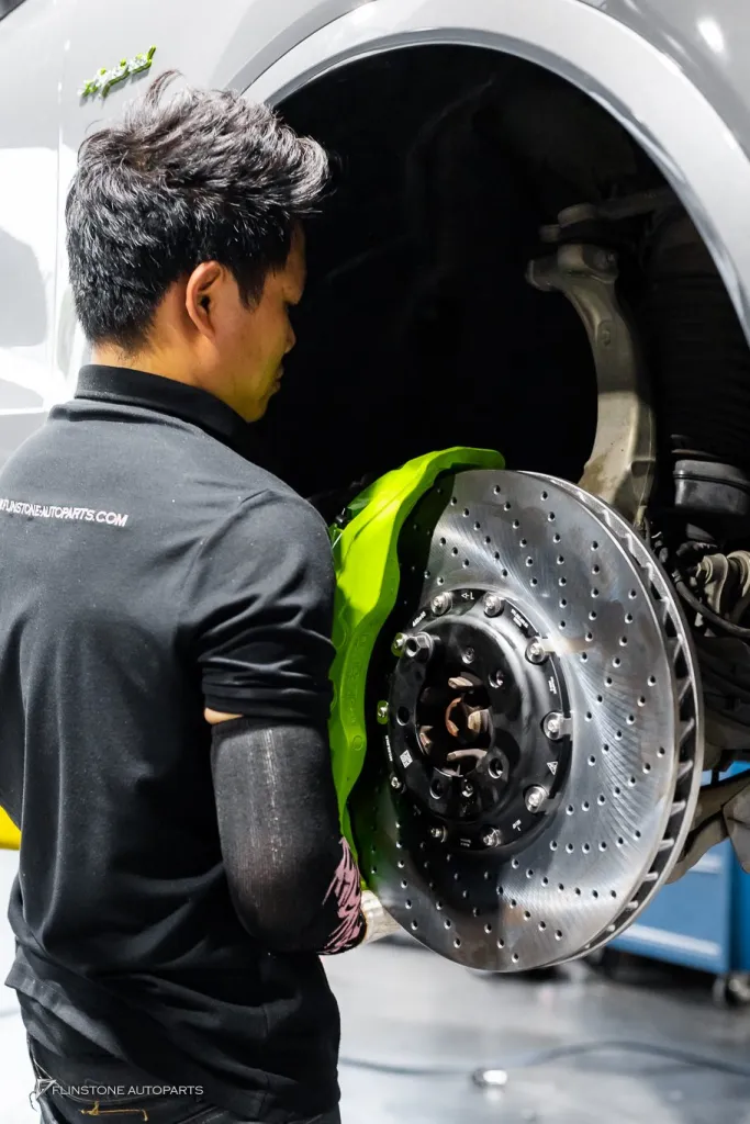 Porsche Cayenne เบรค ล้อ Usus