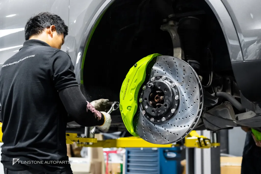 Porsche Cayenne เบรค ล้อ Usus
