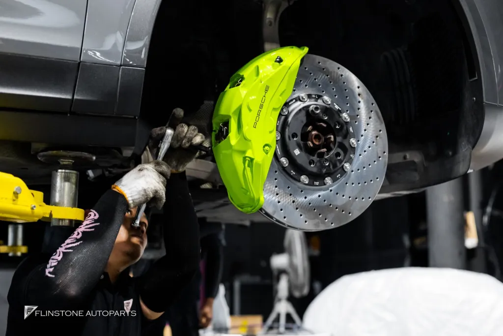 Porsche Cayenne เบรค ล้อ Usus