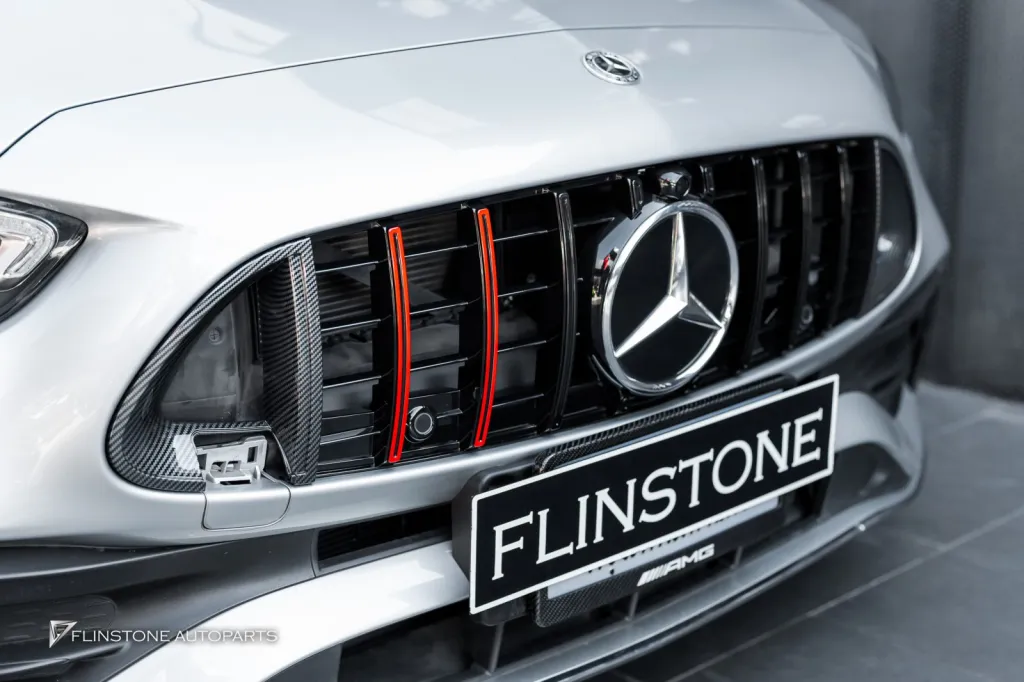 Mercedes Benz W206 กระจัง สปอยเลอร์ กระจก กรอบป้าย