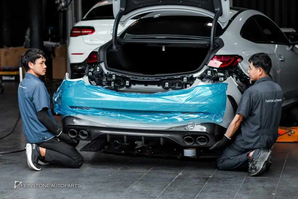 Mercedes Benz CLE53 พาร์ทคาร์บอนรอบคัน