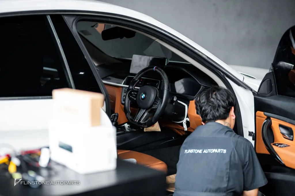 BMW F34 จอ Android กล้อง iRoad
