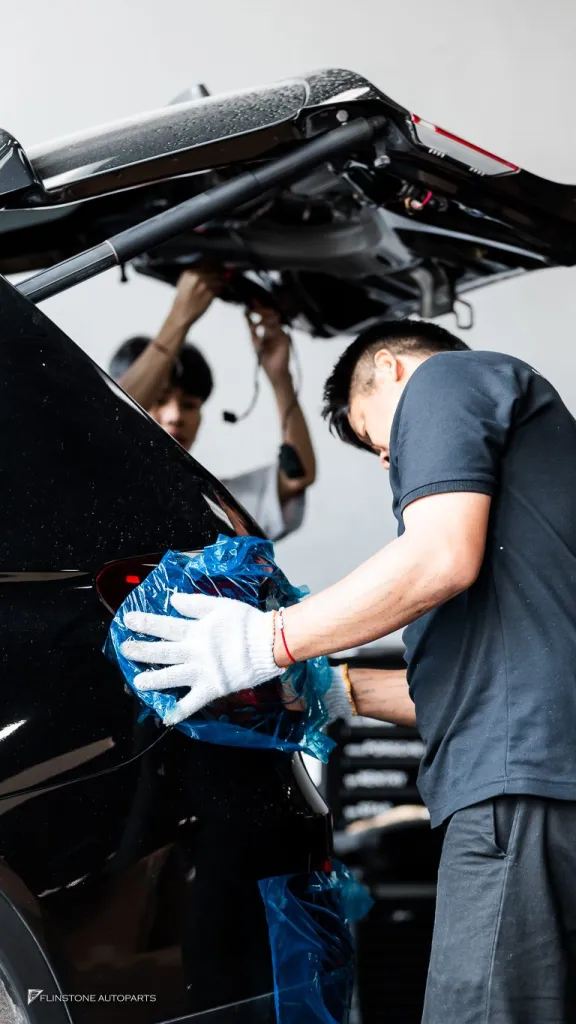 BMW F25 จอ กล้องหลัง ไฟน้า ไฟท้าย กระจัง