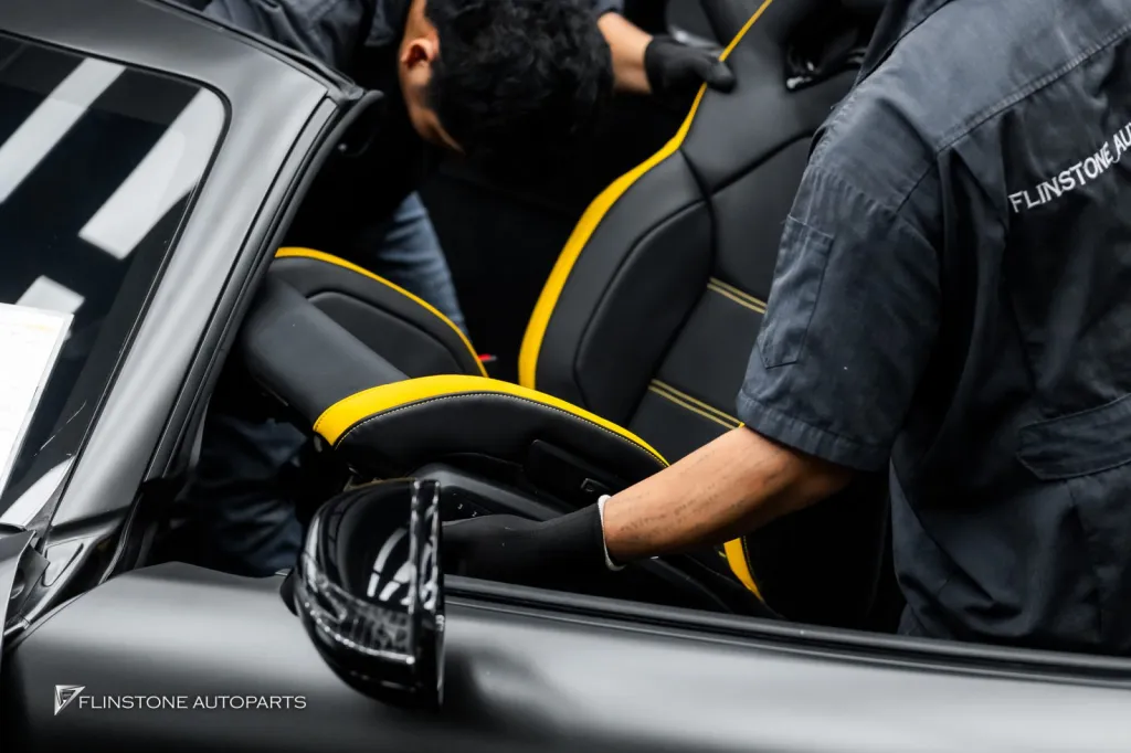 Mercedes Benz AMG GT 50 Limited Damp Usus + ภายใน — Install interior