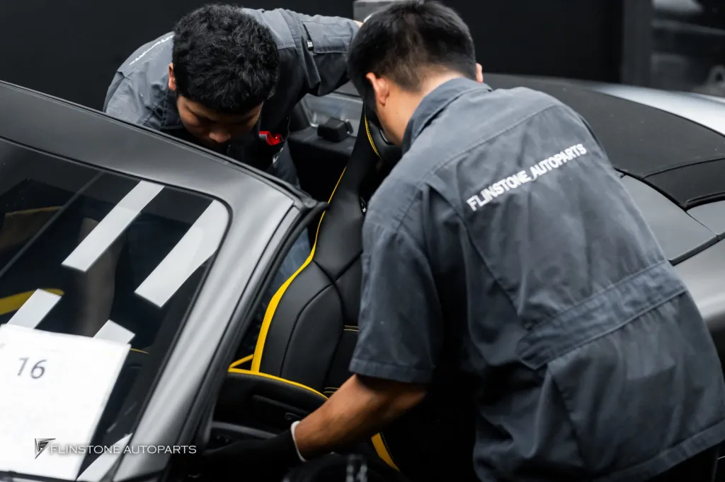 Mercedes Benz AMG GT 50 Limited Damp Usus + ภายใน — Install interior