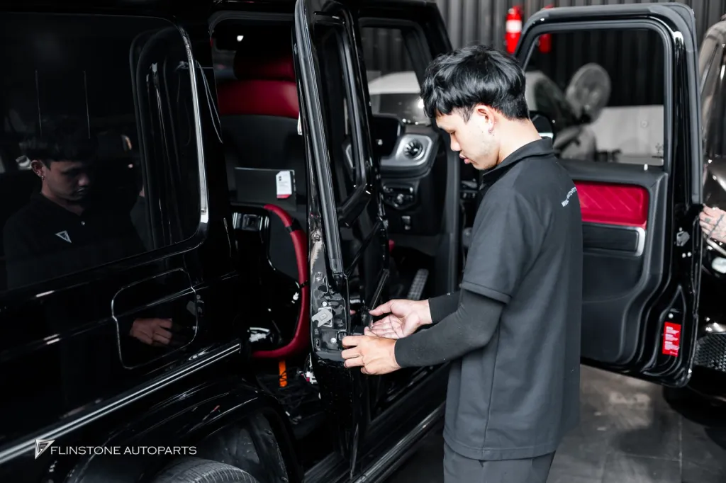 Mercedes Benz Gclass ประตู Keyless