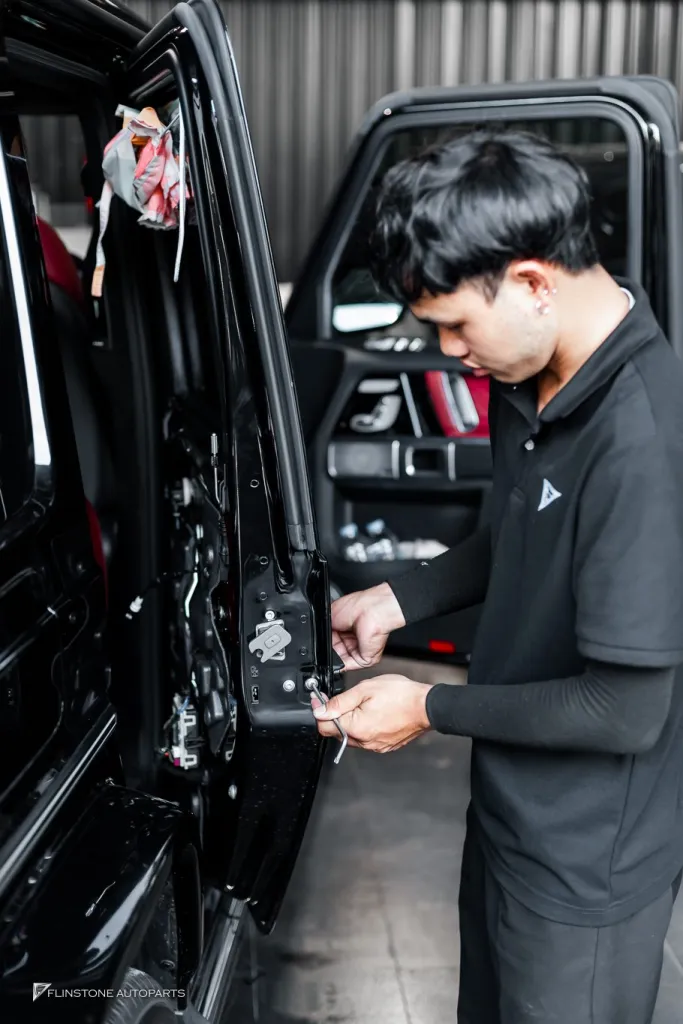 Mercedes Benz Gclass ประตู Keyless
