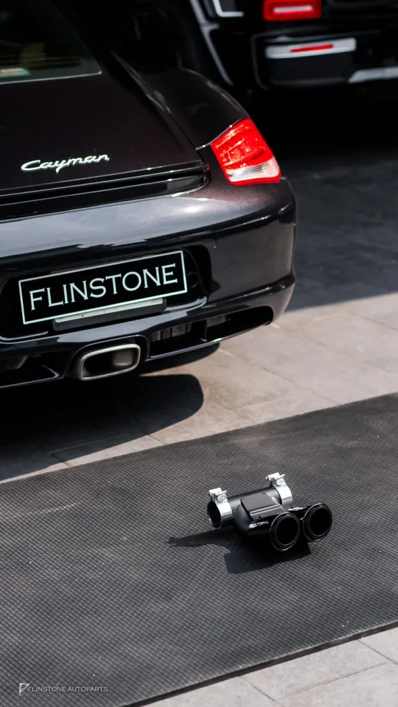 Porsche Cayman 987 ปลายท่อ