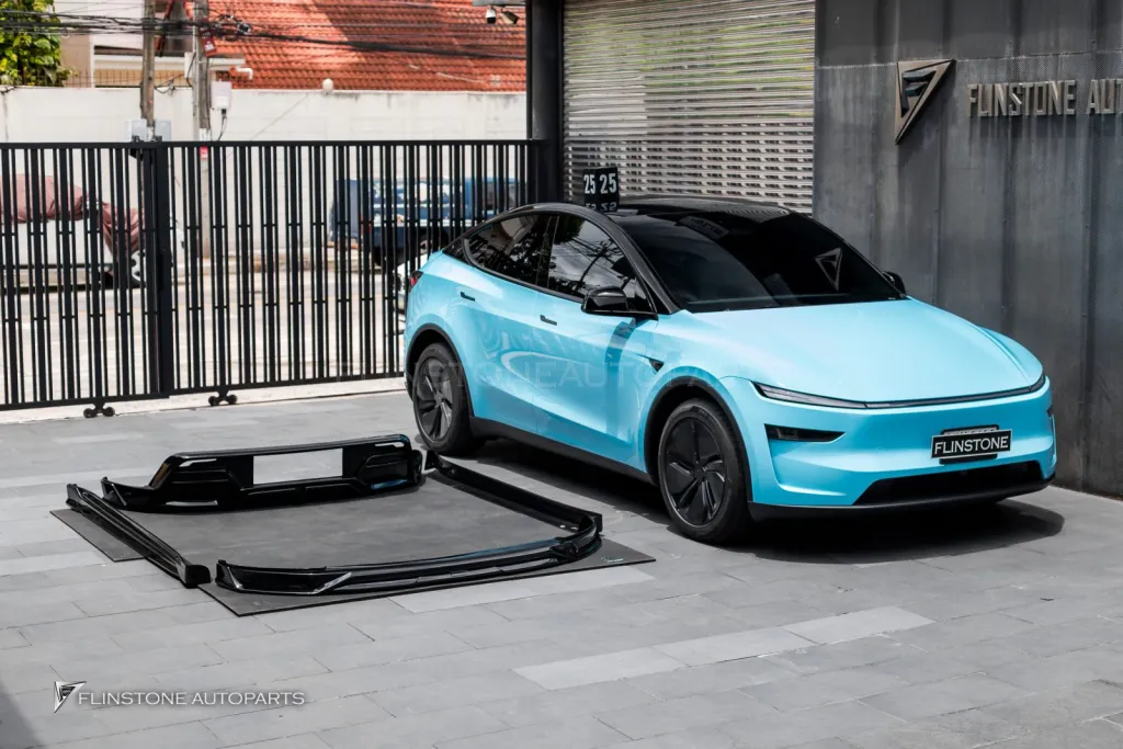 Tesla Model Y Juniper ชุดพาร์ทดำเงา BSKT Design