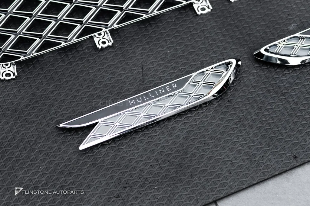 Bentley กระจัง โลโก้ Mulliner ล้อ Usus Floating Cap