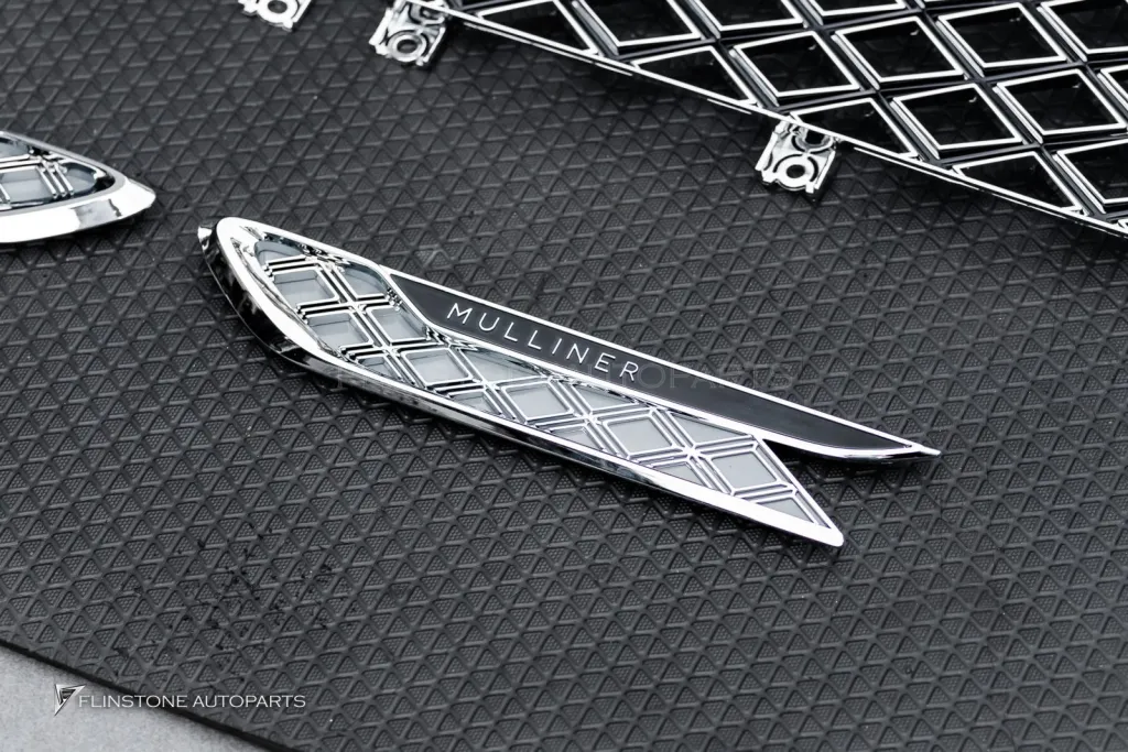 Bentley กระจัง โลโก้ Mulliner ล้อ Usus Floating Cap