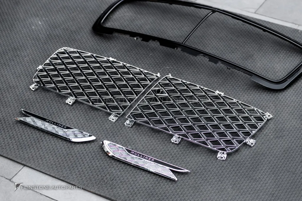 Bentley กระจัง โลโก้ Mulliner ล้อ Usus Floating Cap