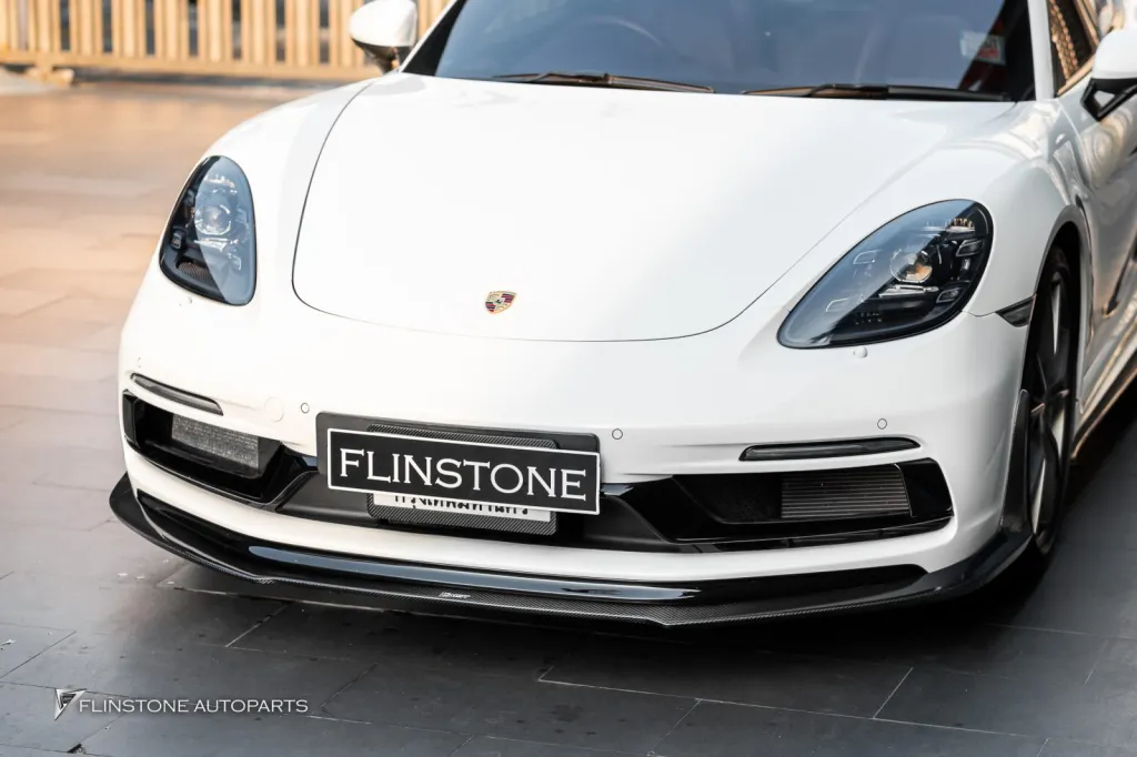 Porsche 718 Cayman Carbon Parts Kit CMST Wing GT4 V.1 Usus