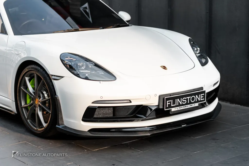Porsche 718 Cayman Carbon Parts Kit CMST Wing GT4 V.1 Usus