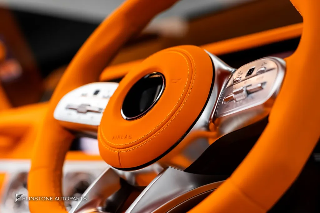 Mercedes Benz Gclass Parts Kit Brabus Full Body Wheels Usus Orange Interior
