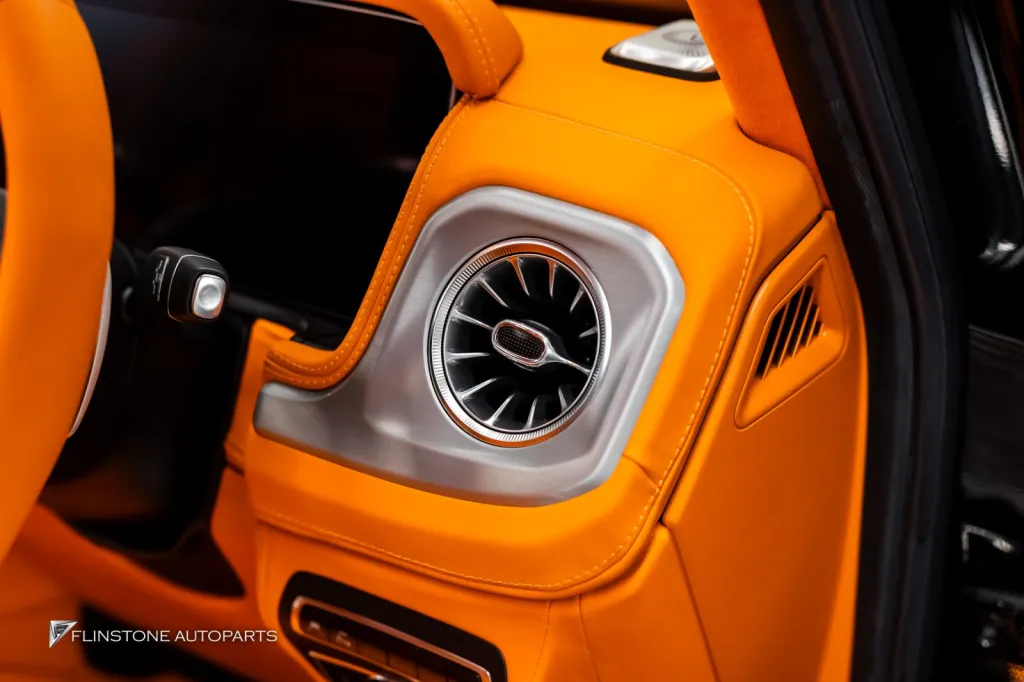 Mercedes Benz Gclass Parts Kit Brabus Full Body Wheels Usus Orange Interior