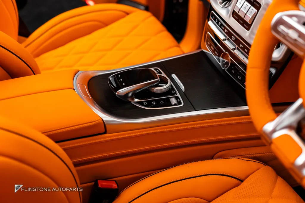 Mercedes Benz Gclass Parts Kit Brabus Full Body Wheels Usus Orange Interior